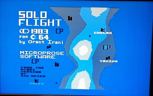 Solo Flight - Commodore 64 - Disk and Documentation - Picture 4 of 7