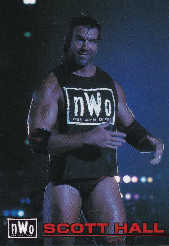 Scott Hall 1998 Bandai New Japan Pro Wrestling Card #88 WCW Scott Hall 1998 Bandai New Japan Pro Wrestling Card #88 WCW