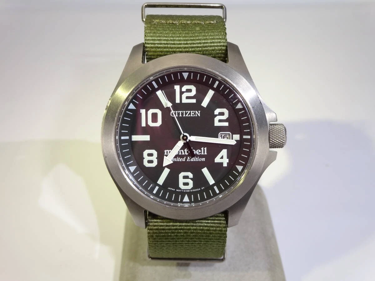 Citizen mont bell watch sales