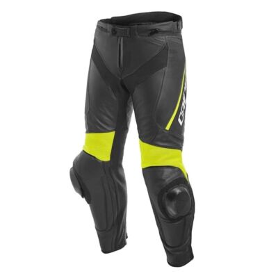 Hose mit dem Fahrrad IN Der Haut Dainese Delta 3 Schwarz Gelb Fluo - Skin - 56 -