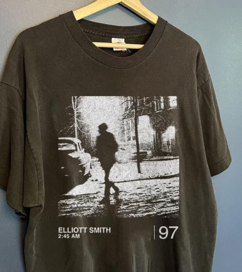 Elliott Smith Tシャツ Lサイズ Elliott Smith Figure 8 T Shirt Mens Licensed Rock N Roll