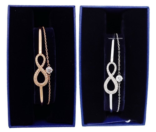 Authentic SWAROVSKI Infinity Rose Gold 