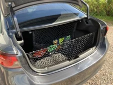 (x2) Rear Trunk Envelope Style Cargo Nets for Mazda 6 Mazda6 2014-2021 New