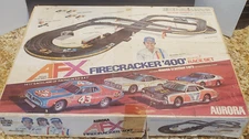Incomplete: VTG Aurora AFX Firecracker 400 Slot Car Racing  Track