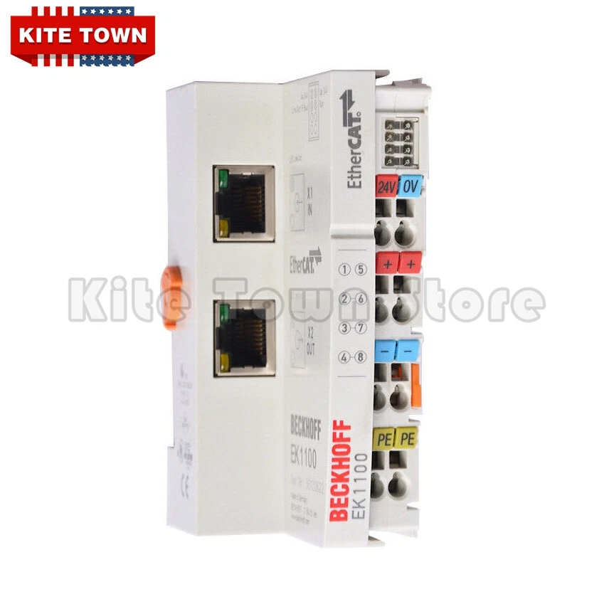 Terminales EtherCAT BECKHOFF EK1100 acoplador EK1100 NUEVOS Foto 3 de 4