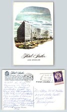 Vintage Hotel Statler Los Angeles Postcard Souvenir Retro Travel Memorabilia