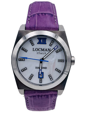 Locman Stealth 203WDV/598 37mm Unisex 32 Diamond Watch Hot New