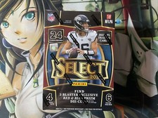 2022 Panini Select Blaster Box Football Factory Sealed RED/BLUE PRIZM DIE CUT