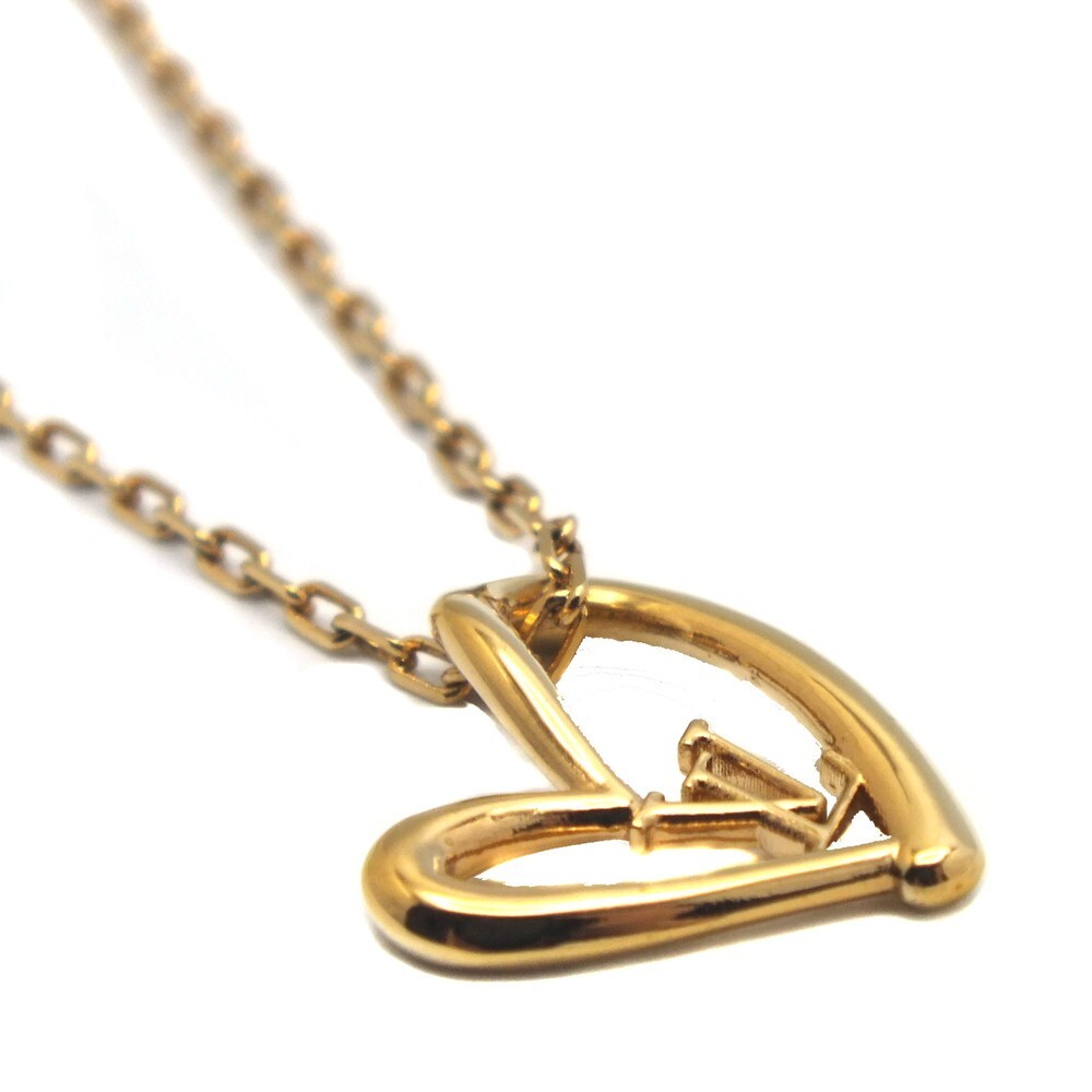 LOUIS VUITTON M00465 VA0291 Collier Heart Foreign Love