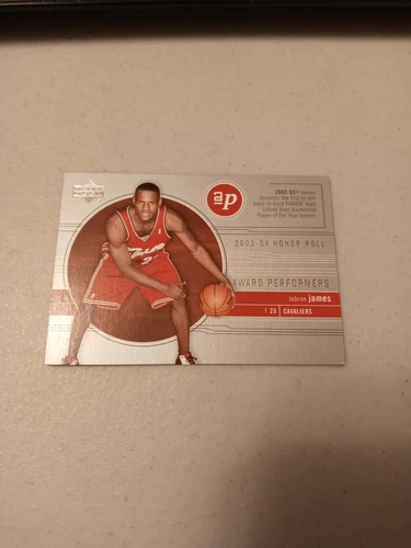 2003-04 Rookie LEBRON JAMES Upper Deck Honor Roll Award Performers #AP1
