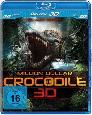 Million Dollar Crocodile 3D ( Blu-Ray 3D +2D ) NEU