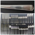 Set 47 Pc.International 1847 Rogers Bros.Silverplate 1923 Anniversary Silverware