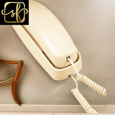 TRIMLINE 210 Corded Home Phone, No AC Power Required, Improved Easy-Wall-Mount,