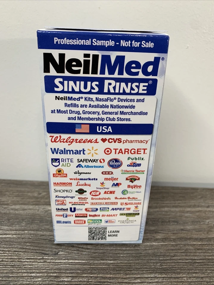 NeilMed Lowest-Price Sinus Rinse Sample Kit 1 Bottle,1 Mix Packet - Image 3 of 4