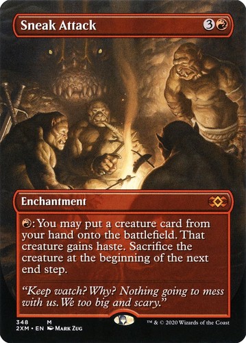 MTG Sneak Attack (Rainbow Foil) Secret Lair x Jaws 2178 NM | eBay