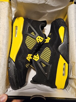 Air jordan 4 retro thunder 2023 size 7y | eBay