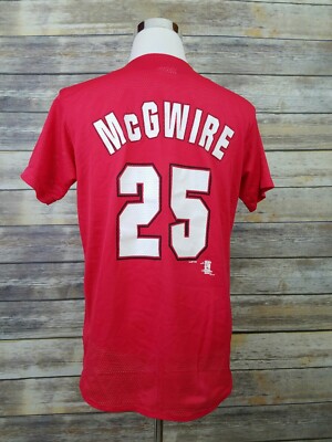 だ*お様 MLB Cardinals 25 MCGWIRE ユニフォーム だ*お様 MLB Cardinals 25 MCGWIRE ユニフォーム Vintage Mark
