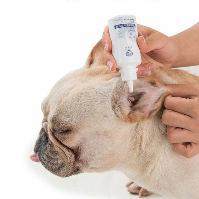 Pet Cat Ear Drops Dog Inflammation Anti-dog Ear Mite Medicine Wash Ear