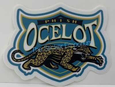 Phish Ocelot Sticker ~ Water Bottle ~ Laptop ~ Car Decal