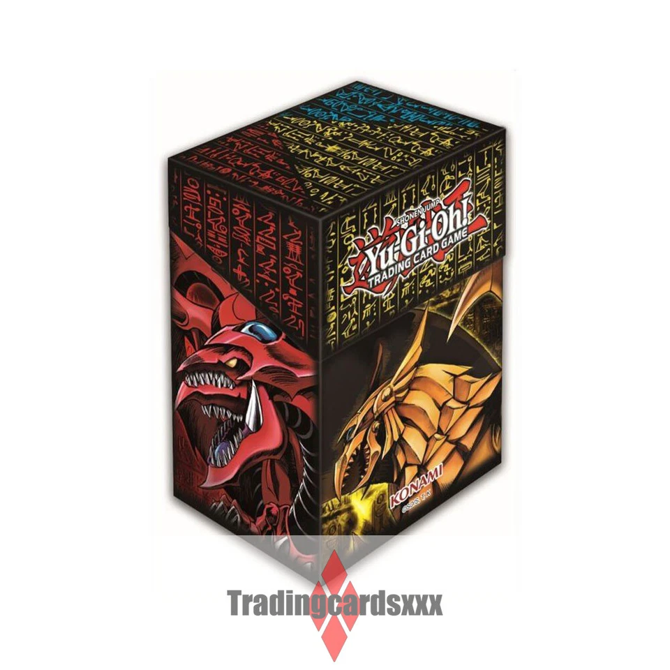 Yu-Gi-Oh! Deck Box Dieux Egyptiens : Slifer, Obelisk & Ra Card Case