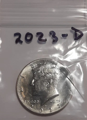 2023-D Kennedy Half Dollar, Beautiful Coin.