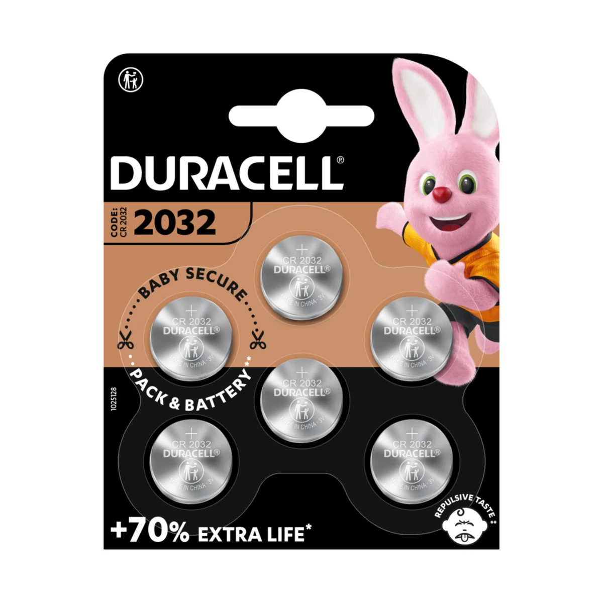 Duracell 2032 Battery CR2032 BR2032 DL2032 3v Lithium Batteries Coin Cell  Button