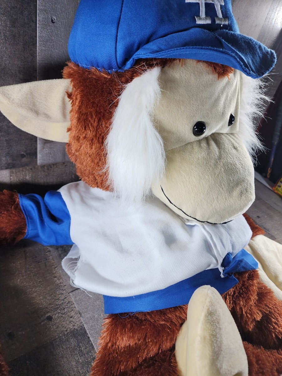 LA Dodgers rally monkey blue 64 - inch plush stuffed animal