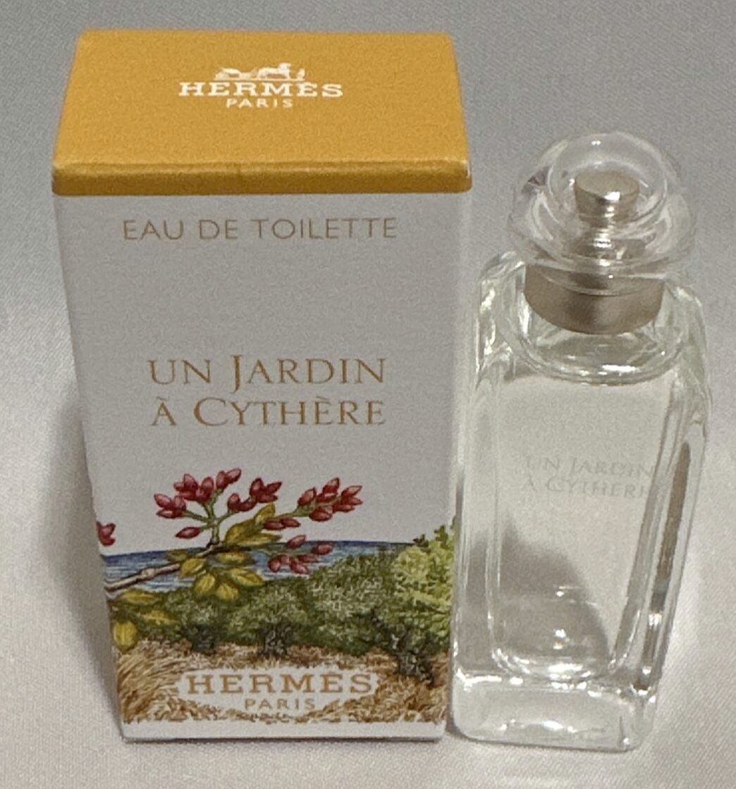 Hermes UN JARDIN A CYTHERE Eau de Toilette 0.25oz/ 7.5ml New In