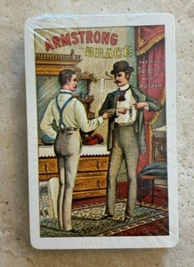 Vintage New Armstrong Brace Playing Cards