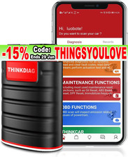 2025 Thinkdiag Bluetooth Car OBD2 Scanner KEY...