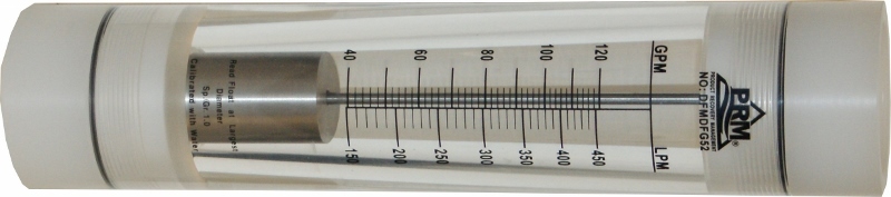 PRM Flow Meter 2-20 GPM Misuratore Di Portata Acqua PRM Rotametro - Foto 2