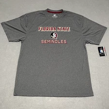 Florida State Seminoles Shirt Men XL Gray Garnet NCAA Colosseum Athletics Basket