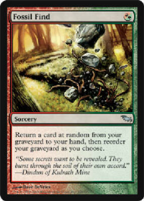 FOSSIL FIND X4 4 4X Shadowmoor MTG Magic the Gathering Cards DJMagic