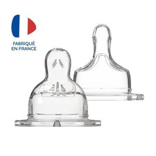 Dodie Sensation Bottle Nipple 2 Flat Large Neck Soothers