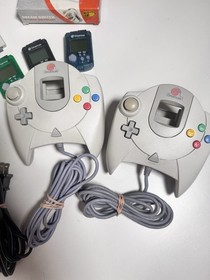 *TESTED* SEGA Dreamcast Console w/ 15Games, 3 Controllers & Accessories *READ*