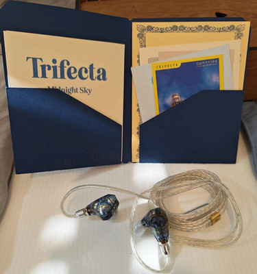 Campfire Audio Trifecta Midnight Sky In-Ear-Kopfhörer blau abnehmbares Kabel
