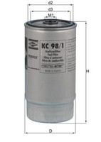 Mahle Kraftstofffilter KC 98/1 FüR BMW