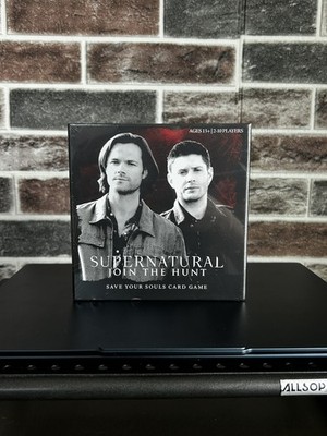Supernatural: Join The Hunt Save Your Souls Card Game, Complete Set, Sealed