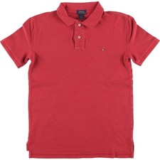 Ralph Lauren Polo Shirt Women L Short Sleeve Vintage Japan