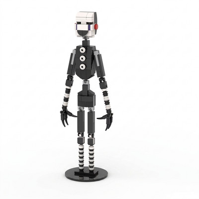 MOC Five Nights Marionette Action Figures Building Blocks Set (203 Pcs)