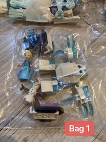 LEGO Disney: Elsa's Magical Ice Palace (41148) Incomplete /Sell As Is/ Read