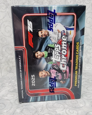 #ad 2025 TOPPS CHROME Formula 1 VALUE BLASTER BOX 24 Cards F1 Racing In Hand $52.99