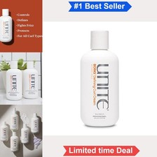 Curl Defining Cream 8 fl oz for Wavy Curly Coily Hair Frizz Control Soft Hold