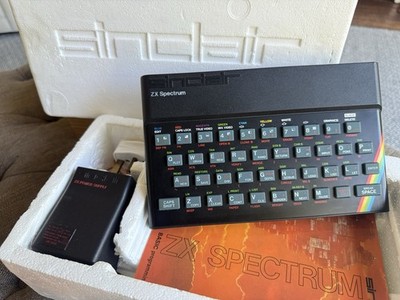 Sinclair ZX Spectrum 48K 1982 - A++ Condition Boxed Manuals Games
