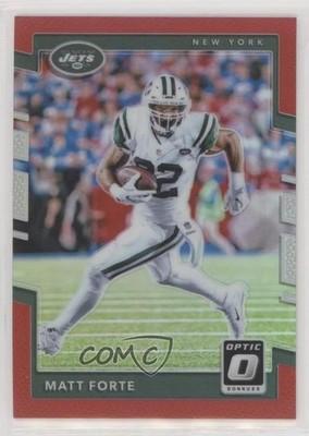 2017 Donruss Optic Red Prizm 66/99 Matt Forte #91 0q3