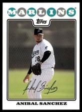 2008 Topps Anibal Sanchez Florida Marlins #29