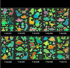 10 sheets Dragon Waterproof Pre-Cut Temporary Tattoos for Kids Super Cute