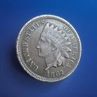 1862 Indian Head Penny - AU Full Liberty -- Collectors Choice.
