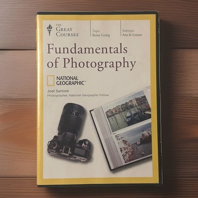 Fundamentals of Photography DVD National Geographic Great Courses Joel Sartore