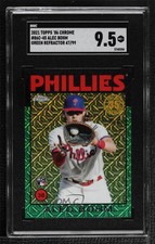2021 Topps Update Green 47/99 Alec Bohm #86C-45 SGC 9.5 Mint+ b4d
